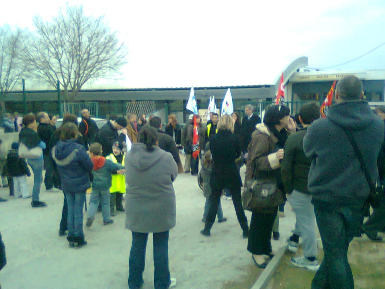 rassemblement 26/01/2012 à Saint Maximin  - Ecole Paul Barles
