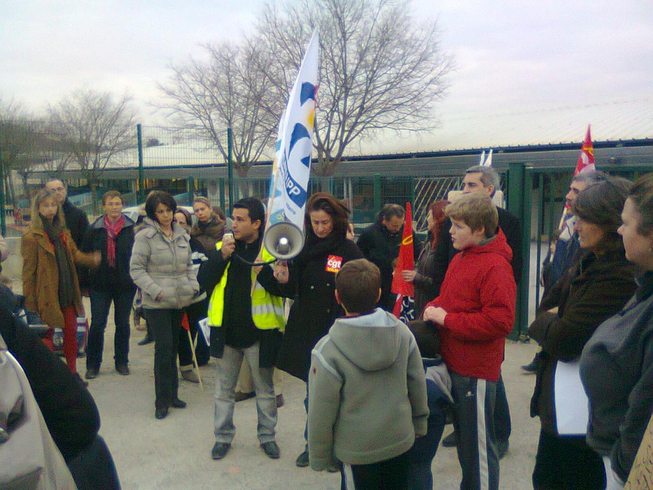 rassemblement 26/01/2012 à Saint Maximin  - Ecole Paul Barles