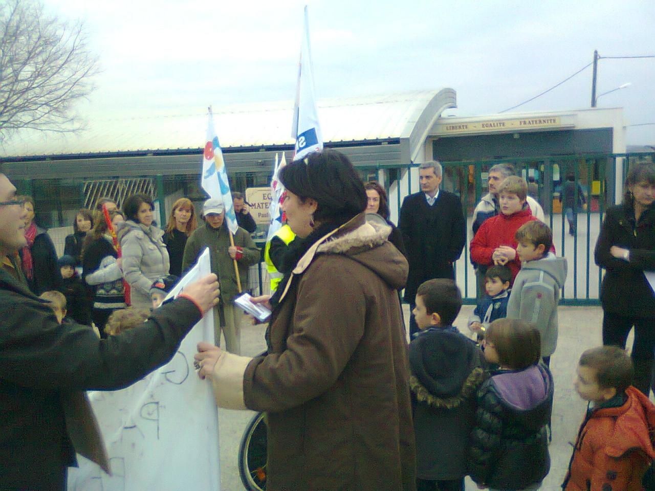 rassemblement 26/01/2012 à Saint Maximin  - Ecole Paul Barles