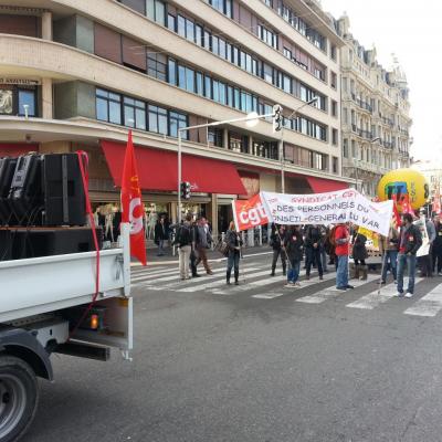 manifestation TOULON 31/01/2013