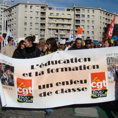 manifestation TOULON 12/02/2013