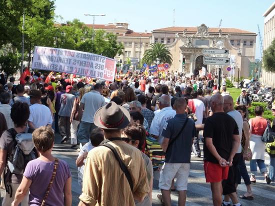 MANIF DU 24 JUIN à TOULON