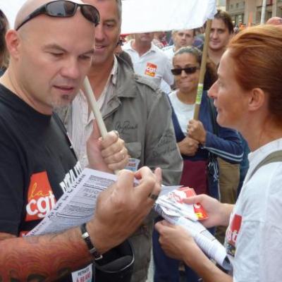 manifestation du 23 septembre à toulon