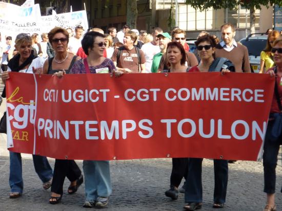 manifestation du 23 septembre à toulon