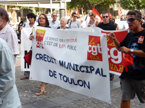 manifestation du 23 septembre à toulon