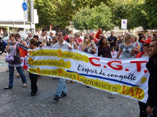 manifestation du 23 septembre à toulon