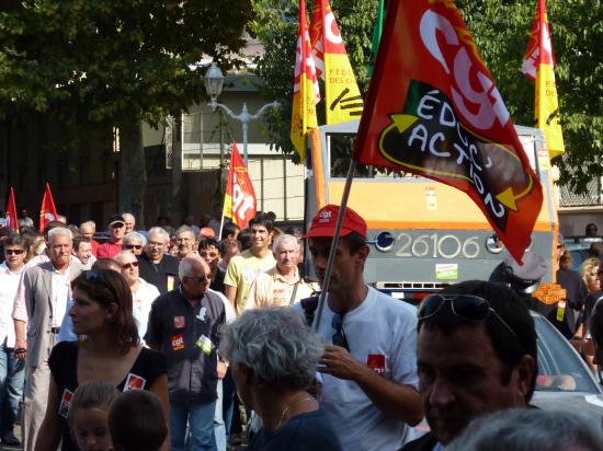 manifestation du 23 septembre à toulon