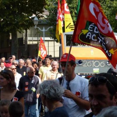 manifestation du 23 septembre à toulon