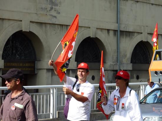 manifestation du 23 septembre à toulon