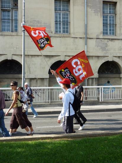 manifestation du 23 septembre à toulon