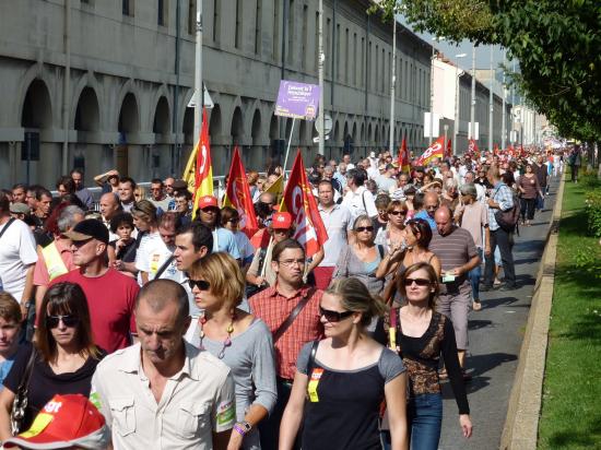 manifestation du 23 septembre à toulon