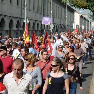 manifestation du 23 septembre à toulon