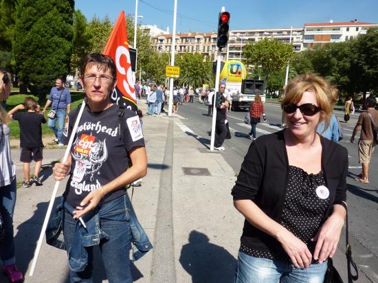 manifestation du 23 septembre à toulon