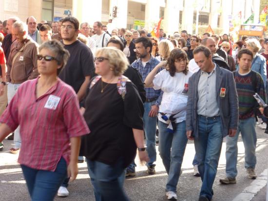 manifestation du 12 Octobre à toulon