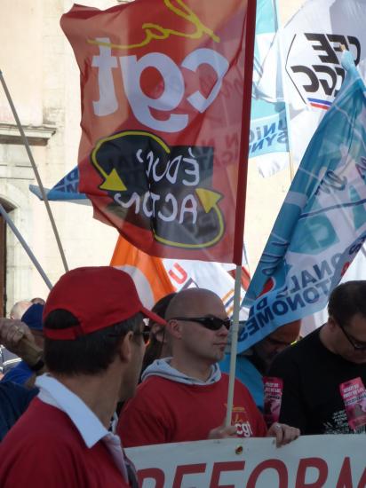 manifestation du 12 Octobre à toulon