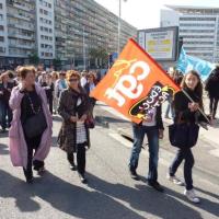 manifestation du 12 Octobre à toulon