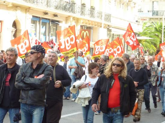 manifestation du 12 Octobre à toulon