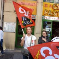 manifestation du 12 Octobre à toulon