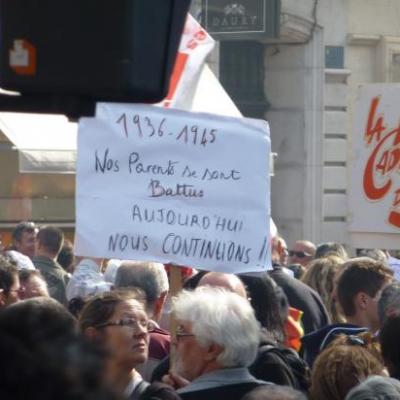 manifestation 16 Octobre Toulon