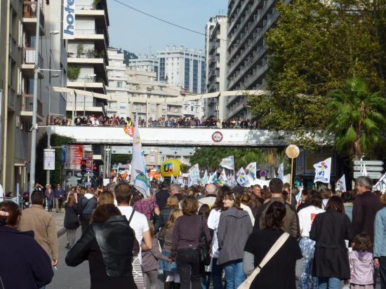 manifestation 16 Octobre Toulon