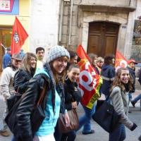 manifestation du 19 octobre à Brignoles