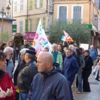 manifestation du 19 octobre à Brignoles
