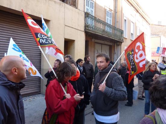 manifestation du 19 octobre à Brignoles