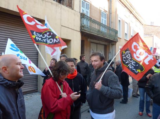 manifestation du 19 octobre à Brignoles