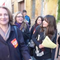 manifestation du 19 octobre à Brignoles