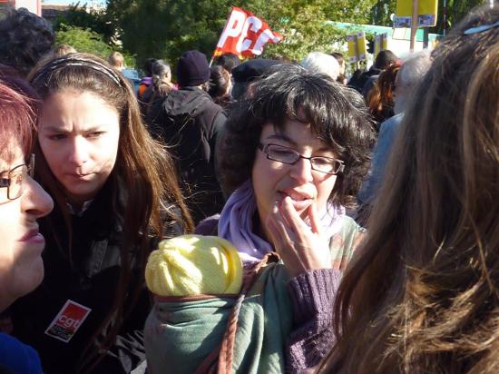 manifestation du 19 octobre à Brignoles