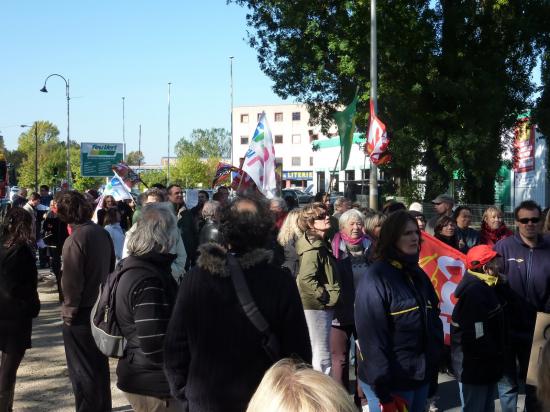 manifestation du 19 octobre à Brignoles