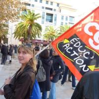 manifestation du 06 Novembre à Toulon