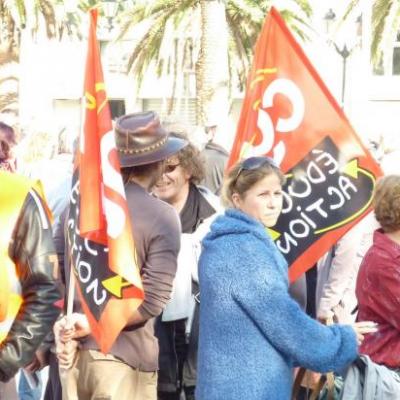 manifestation du 06 Novembre à Toulon