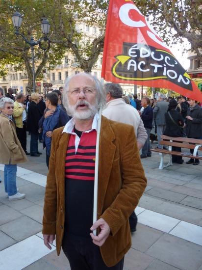 manifestation du 06 Novembre à Toulon