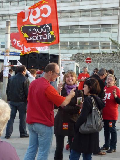 manifestation du 06 Novembre à Toulon