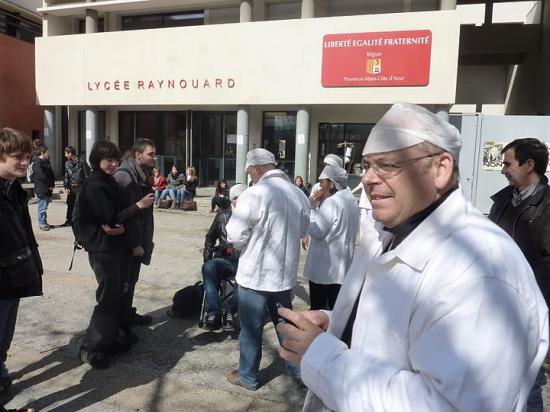 mobilisation lycée raynouard