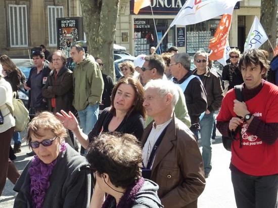 Mobilisation contre les suppressions de postes - 19 Mars