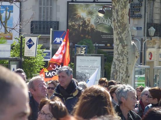 Mobilisation contre les suppressions de postes - 19 Mars