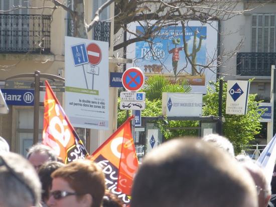 Mobilisation contre les suppressions de postes - 19 Mars