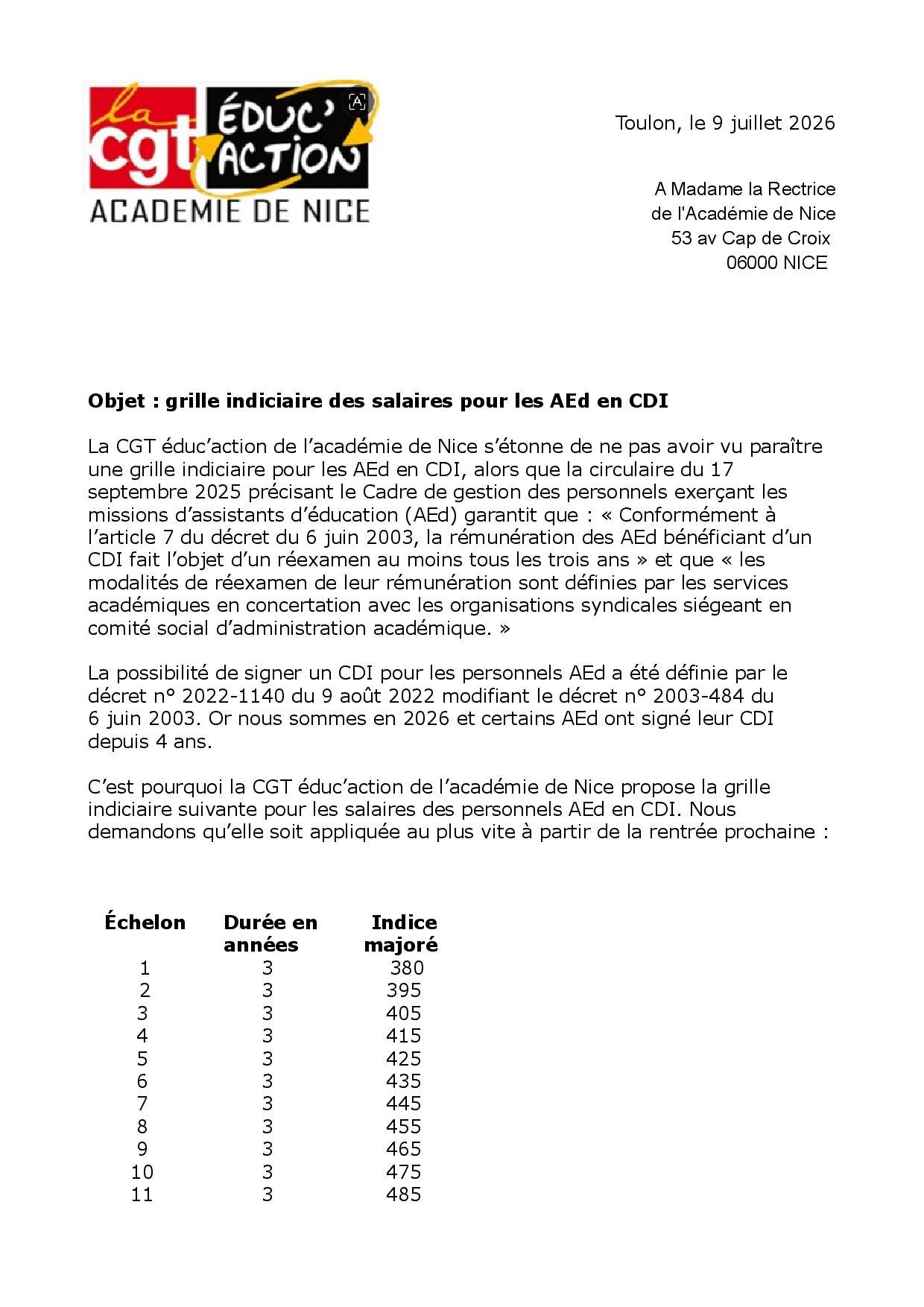 Courrier rectrice grille indiciaire aed juillet 26 page 001