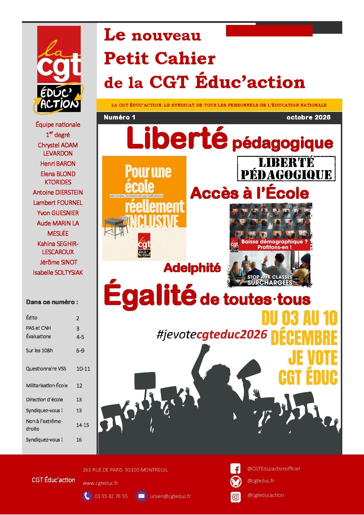 Le nouveau petit cahier n 1 octobre 2026 1 page 001