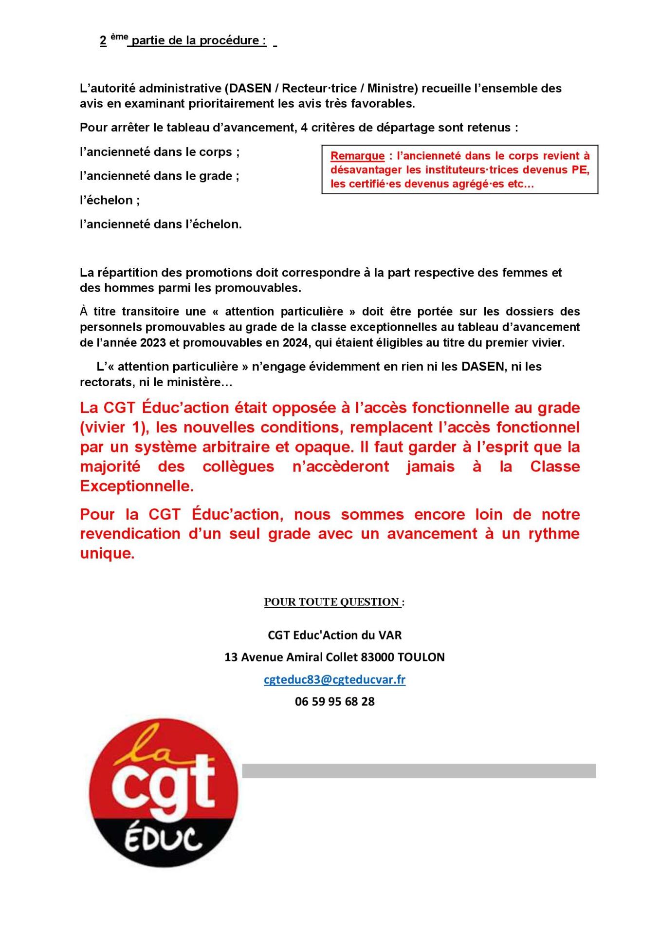 Tract acces classe exceptionnelle 00002