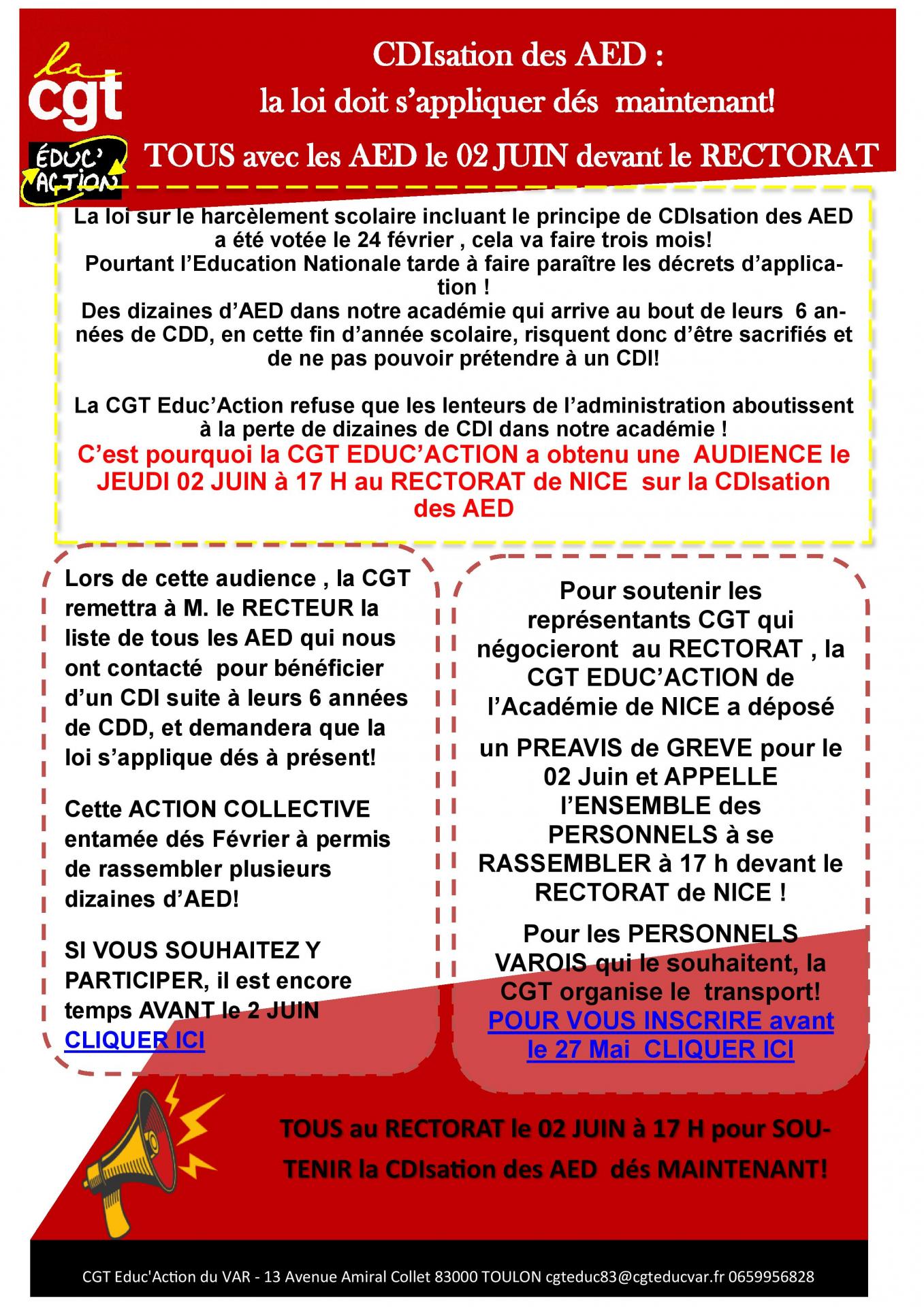 Tract aed cdi 02 juin