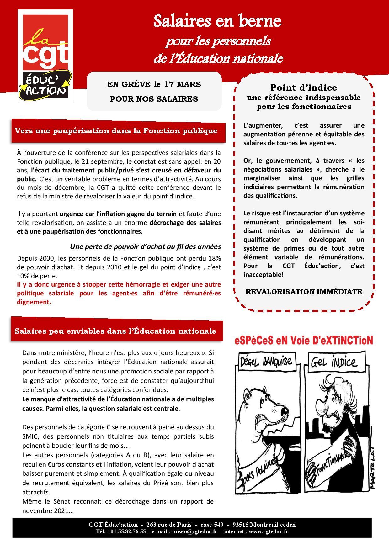 Tract salaires enseignants mars 22 page 001